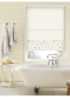 Butterfly Meadow Border Natural Roller Blind