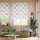Botanical Etchings Heather Roller Blind
