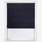 Bordeaux Navy Roman Blind