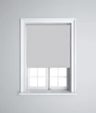 Opaque Light Grey 3m 230v Relay Operated Electric Roller Blinds