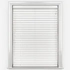 Woodlux Bright White Faux Wood Venetian Blind