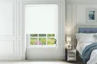 Lita True White - Blackout Roller Blind