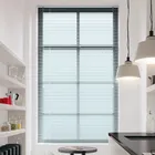 Ice Blue Aluminium Venetian Blinds