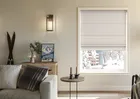 Dew Drop Metallic Taupe - Twist&fit Roman Blind