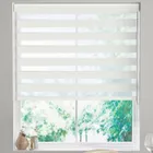 Carlisle Made To Measure Day Night Blind Ivory