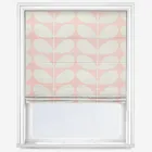 Orla Kiely Jumbo Solid Stem Pink Roman Blind