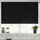 Glimpse Noir (blackout) Blackout Roller Blinds