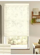 Soft Cream Wood Grain Faux Wood Venetian Blind
