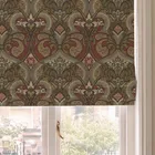 House Llewelyn-bowen Gwendoline Printed Damask Made To Measure Roman Blind Oxblush