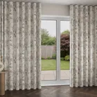 Laura Ashley Eglantine White Sands Wave Curtain Blinds Uk