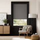 Perfect Fit Sorrento Blackout Flint Grey Roller Blind