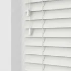 50mm Express String Faux Wooden Venetian Made To Measure Blind White