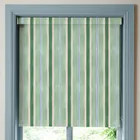 Bluebellgray Seaside Stripe Blackout Made To Measure Roller Blind Seaglass