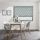Ana Carbon Roman Blinds