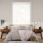 Piatto Porcelain White Vertical Blind