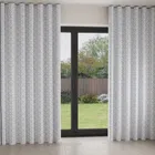 Laura Ashley Norton Cobalt Blue Wave Curtain Blinds Uk