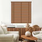 50mm Honey & Toffee Wooden Blinds