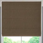 Manco Textured Stripe Made To Measure Roman Blind Sepia