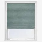 Boucle Sage Green Roman Blind