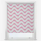 Sonova Studio Conga Wave Candy Pink Roller Blind