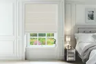Emily Bond Oscar Stripe Pebble - Designer Roman Blind