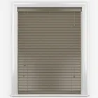 Lusso Smoke Grey Wooden Venetian Blind