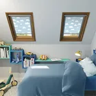Expressions Blue Clouds Blackout Blind For Velux Windows