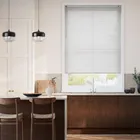 Studio Brushed Silver L-shaped Venetian Blind - 25mm Slat