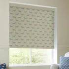 Emily Bond Peggy Translucent Made To Measure Roller Blind Duckegg