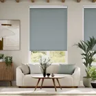Canali Blackout Teal Roller Blind