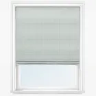 Pencil Stripe Duckegg Roman Blind