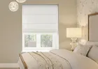 Rhea Eskimo White - Roman Blind