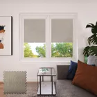 Seclusion Oyster Perfect Fit Roller Blinds
