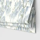 Laura Ashley Wisteria Newport Blue Motorised Blind Uk
