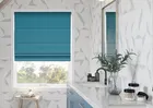 Kyoto Faux Silk Azure - Twist&fit Roman Blind