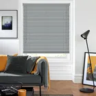 35mm Ash Grey Wooden Blinds
