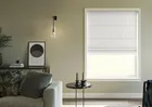 Bruschal (blackout) Light Grey - Twist&fit Roman Blind
