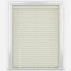 Plass Embossed Classic Cream With Barley Tapes Faux Wood Venetian Blind