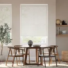 William Morris Strawberry Thief Voile Neutral Roller Blind
