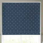 Emily Bond Wild Thyme Made To Measure Roman Blind Indigo
