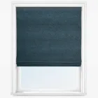 Glen Denim Blue Roman Blind