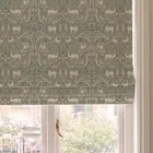 House Llewelyn-bowen Menagerie Artois Printed Made To Measure Roman Blind Fawn