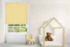 Cath Kidston Button Spot Yellow - Designer Roller Blind