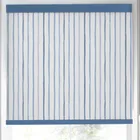 Laura Ashley Painterly Stripe Made To Measure Blackout Roller Blind Blue