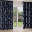 Laura Ashley Josette Midnight Wave Curtain Blinds Uk