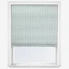Orla Kiely Tiny Stem Duckegg Roman Blind