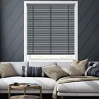 50mm Ethos & Slate Wooden Blinds