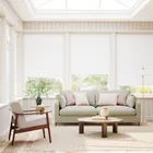 Perfect Fit Marbella Blackout Pure White Roller Blind