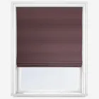 Moon Spectrum Aubergine Roman Blind