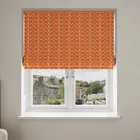 Orla Kiely Linear Stem Persimmon No Drill Blinds Uk